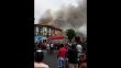 Chile: Incendio en centro de Santiago afectó 17 casas [Fotos y video]