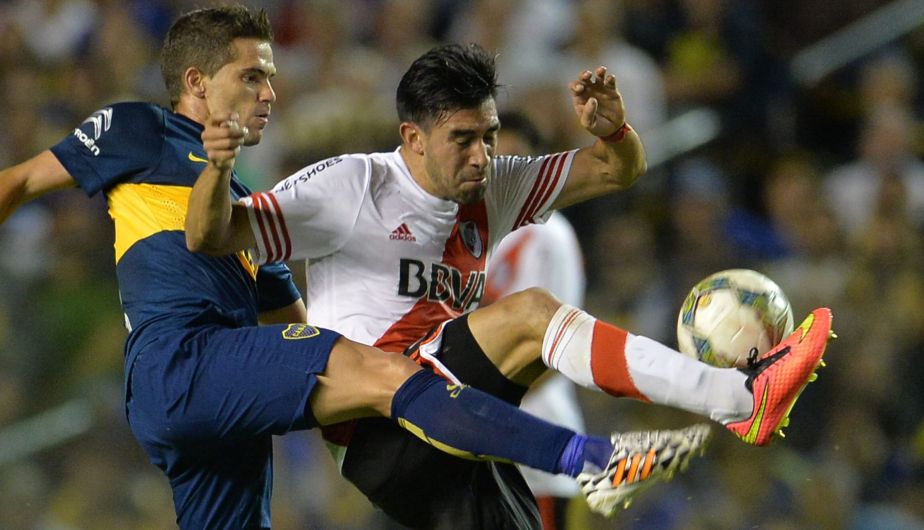 Boca Juniors y River Plate igualaron 0-0 en la Copa Sudamericana 2014. (EFE)