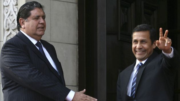 Alan García deplora expresiones de Ollanta Humala contra el fujimorismo. (AP)