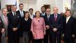 Chile: Periodistas peruanos se reunieron con Michelle Bachelet

