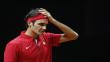 Roger Federer perdió 3-0 ante Gaël Monfils por la Copa Davis