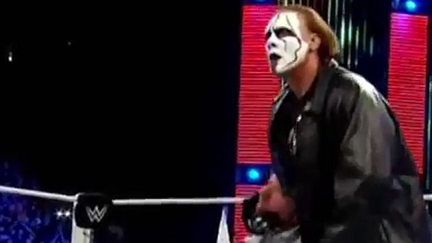 Sting aparecería en el programa de todos los lunes de la WWE, Raw. (Foto: Facebook Sting / Video: WWE). 