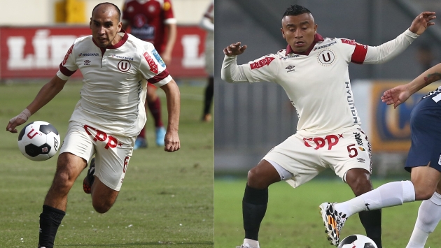 Universitario: Rainer Torres y ‘Tonito’ Gonzales se quedan en el equipo. (USI)