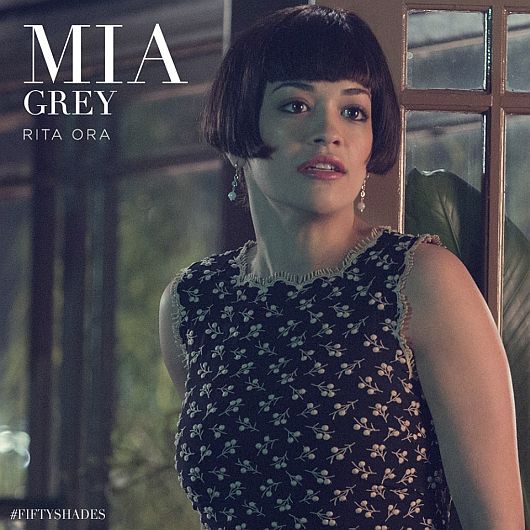 La cantante Rita Ora como ‘Mia Grey’, la hermana de ‘Christian Grey’. (Facebook/50 Sombras de Grey)