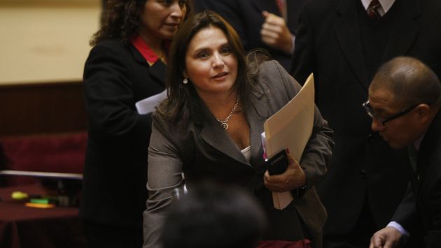 TAREA TITÁNICA. Marisol Pérez Tello (PPC) pide no caer en especulaciones y que se actúe con prudencia. (Mario Zapata)