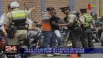Policía desplegó un operativo contra motociclistas tras ataque de ‘bujieros’ en San Borja. (Canal 5)
