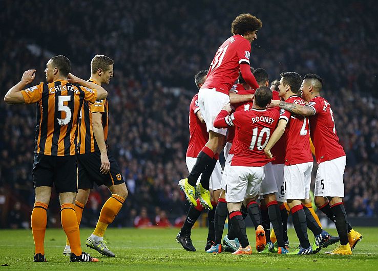 Manchester United derrotó por 3-0 al Hull City. (Reuters)
