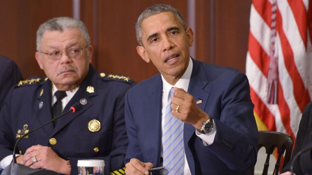 Barack Obama anunció medidas para garantizar que no hay una cultura militarizada en la Policía.  (AFP)
