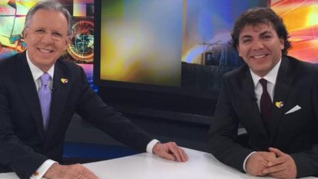 López Dóriga entrevistó a Cristian Castro con motivo de la Teletón 2014 en México. (@lopezdoriga/youtube)