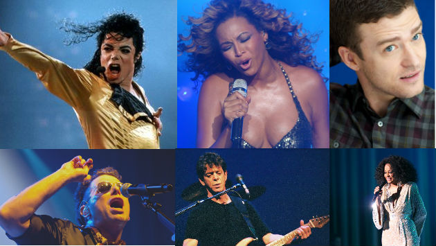 Estos son algunos de los artistas que se destacaron en solitario después de haber pertenecido a una agrupación. (Fuente: Wikipedia Creative Commons / Flickr Creative Commons)