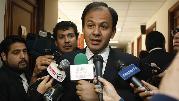 Juan Díaz Dios alertó que el Pleno podría debatir y aprobar el informe final del caso López Meneses a inicios del 2015. (Mario Zapata)
