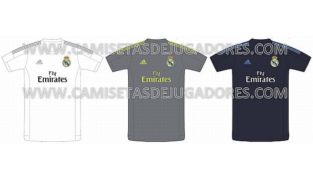 Estas son las posibles camisetas del Real Madrid para la temporada 2015-2016 (camisetasdejugadores.com)