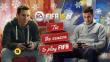 Lionel Messi y Eden Hazard miden fuerzas en el videojuego FIFA 15