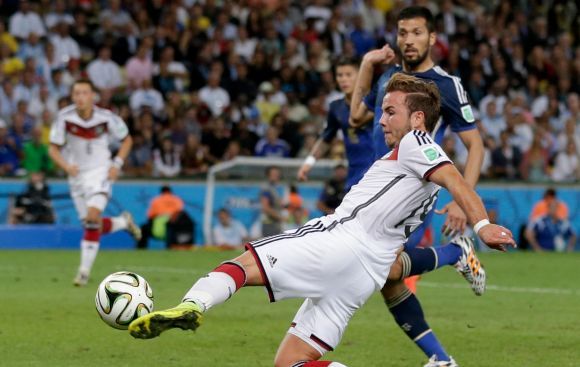 Mario Götze marcó el único gol de la victoria de Alemania sobre Argentina en la final de Brasil 2014. (AP)