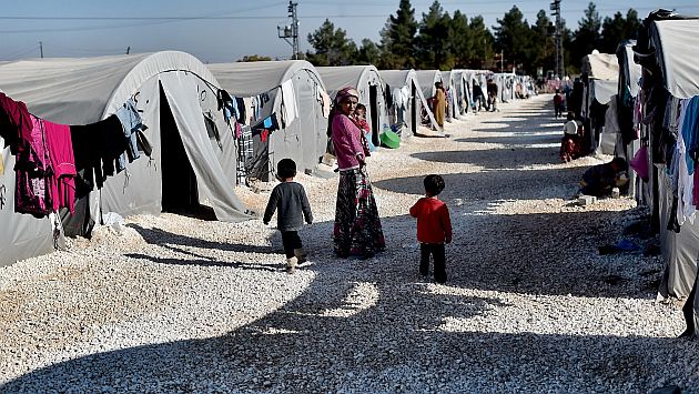 Ayuda a refugiados sirios fue suspendida el pasado 1 de diciembre por falta de financiación. (AFP)