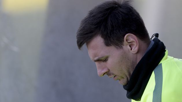 Lionel Messi pasó por controles antidoping y luego se quejó en redes sociales.  (AFP)