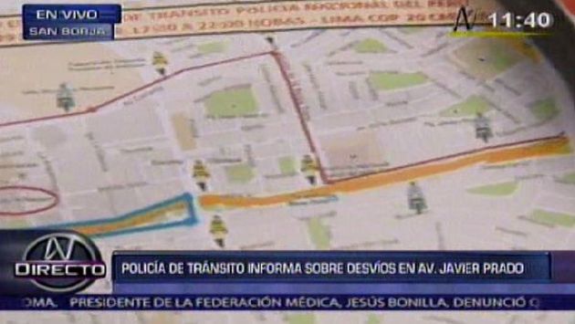 Carros podrán transitar con normalidad por el zanjón de Javier Prado. (Canal N)