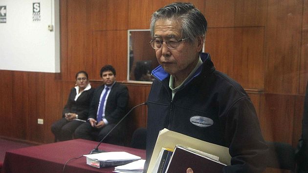 Sin salida. Ahora le toca el turno a la defensa de Alberto Fujimori. (EFE)