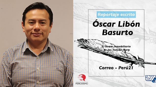 Óscar Libón, periodista de Perú21, se impuso en los Premios Nacionales de Periodismo. (Perú21/Facebook)