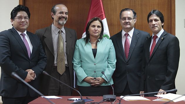 Marisol Pérez Tello fue elegida por unanimidad como presidenta de la comisión Belaunde Lossio. (Martín Pauca)