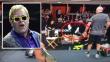 Elton John: Su caída de una silla se volvió viral en Internet