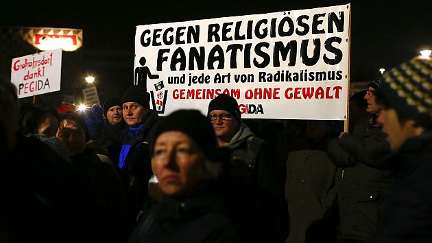 Grupo islamófobo Pegida genera preocupación en Alemania. (Reuters)