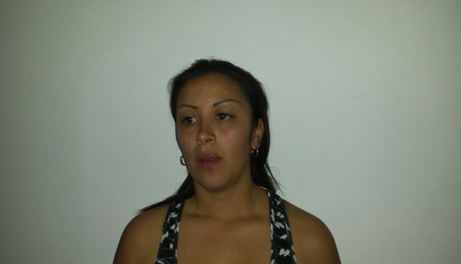 Rosa Mía Gonzales Scotto fue capturada el jueves en Miraflores. (PNP)
