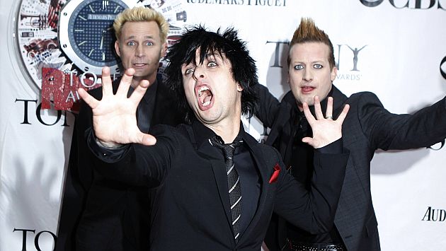 Green Day pondrá la cuota punk en la ceremonia de inducción del Rock and Roll Hall of Fame 2015. (Reuters)