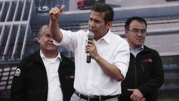 Ollanta Humala defendió el nuevo régimen laboral juvenil. (Perú21)
