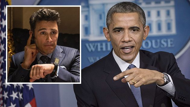 Barack Obama cambió de nombre al actor James Franco. (AFP)