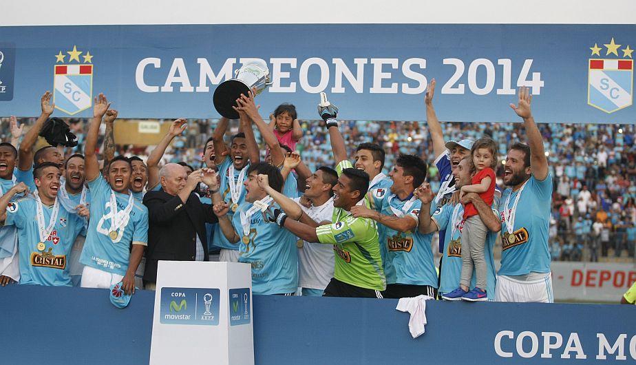 Sporting Cristal es el nuevo monarca del fútbol peruano. (Andrés Valle/USI)