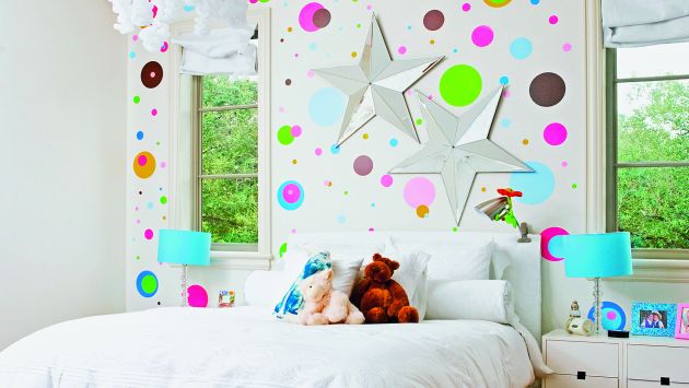 Un ejemplo de cómo decorar habitación de una niña. (USI)