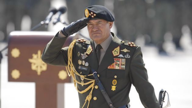 Jefe del Comando Conjunto de las FFAA, Leonel Cabrera, señaló que el sicariato y la extorsión deben ser tipificados como terrorismo. (Perú21)