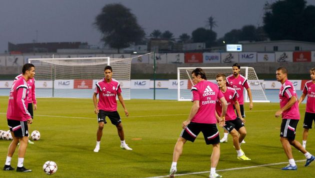 Real Madrid se prepara en Dubái para enfrentar al AC Milan. (realmadrid.com)