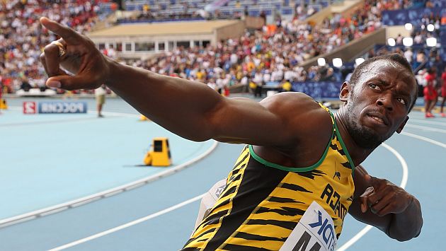 Usain Bolt: “Los récords mundiales están para ser rotos”. (AFP)