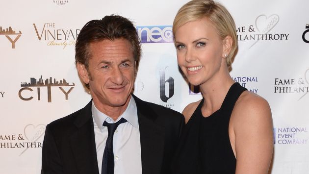 Sean Penn y Charlize Theron tienen un año de noviazgo. (AFP)