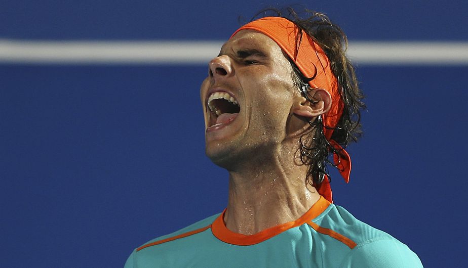 Rafael Nadal volvió a las canchas después de 2 meses de para. (AP)