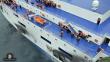 Subió a 10 el número de muertos por incendio de ferry en el mar Adriático