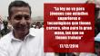 Ollanta Humala y 10 frases con las que defendió la Ley Pulpín