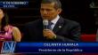 Ollanta Humala arremetió contra Alan García y Alberto Fujimori