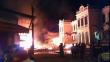 Loreto: Incendio arrasó con iglesia del centro de Iquitos