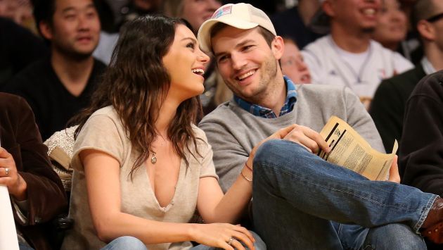 Mila Kunis y Ashton Kutcher ya se habrían casado. (AFP)