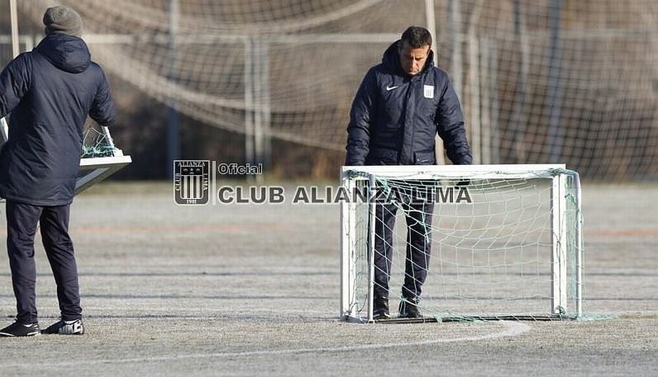 Alianza Lima entrenó a bajas temperaturas en el segundo día de sus prácticas en España. (Facebook Alianza Lima)