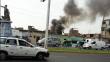 Rímac: Incendio consumió cuatro casas en una quinta de la avenida Pizarro