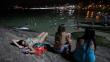 Brasil: Fuerte calor invita a chapuzón nocturno en Ipanema y Copacabana