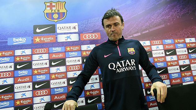 Futuro de Luis Enrique en el Barcelona depende de si puede limar asperezas con Lionel Messi. (AFP)