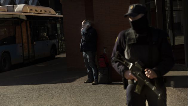España elevó seguridad tras el atentado contra Charlie Hebdo en Francia. (AP)