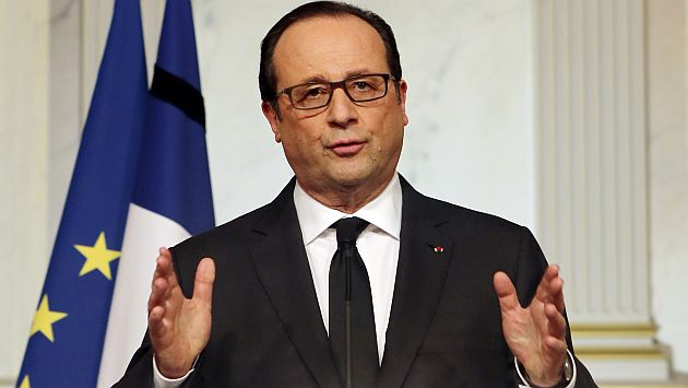 François Hollande dio un mensaje al pueblo de Francia este viernes. (Reuters)
