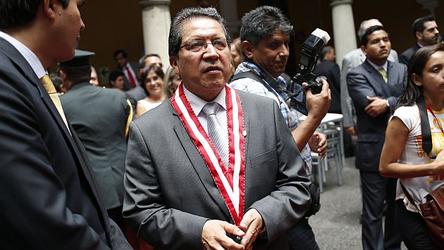 Pablo Sánchez, fiscal de la Nación en funciones, hizo cambios clave en el Ministerio Público. (César Fajardo)