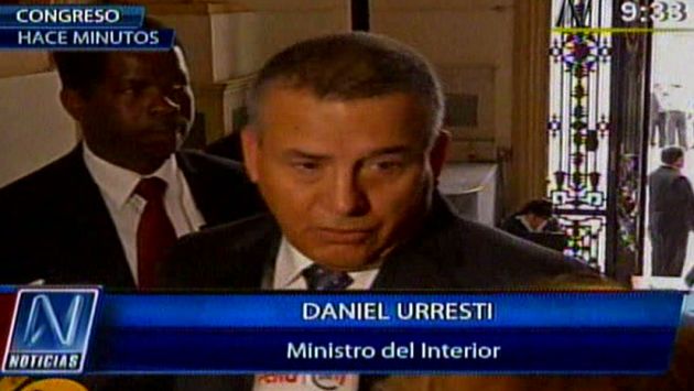 Ministro Daniel Urresti dijo que compartió el mensaje sin darse cuenta. (Canal N)